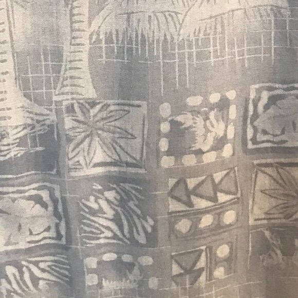 Pierre Cardin Tropical Men’s Shirt: Vintage Button Down, Short Sleeves, Size XL - Picture 6 of 9